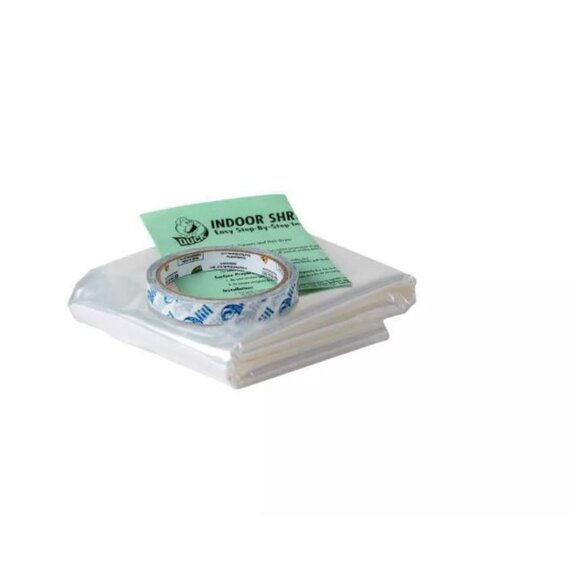 Duck 84" x 120" Max Strength Indoor Window Film Insulation Kit - Picture 6 of 10